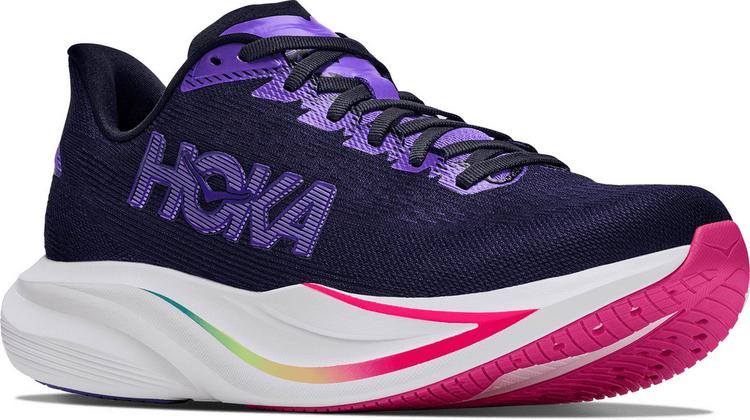 HOKA HOKA MACH 7 Laufschuhe Damen - carbon black-cosmic purple - 3 | SportScheck