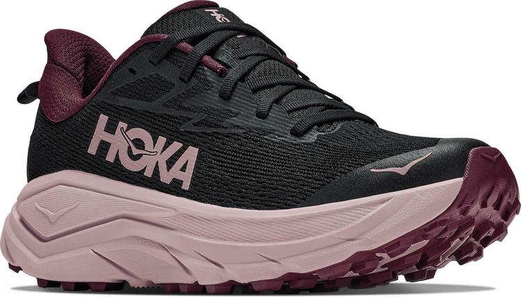 HOKA HOKA W CHALLENGER 8 Laufschuhe Damen - black-pink opal - 3 | SportScheck