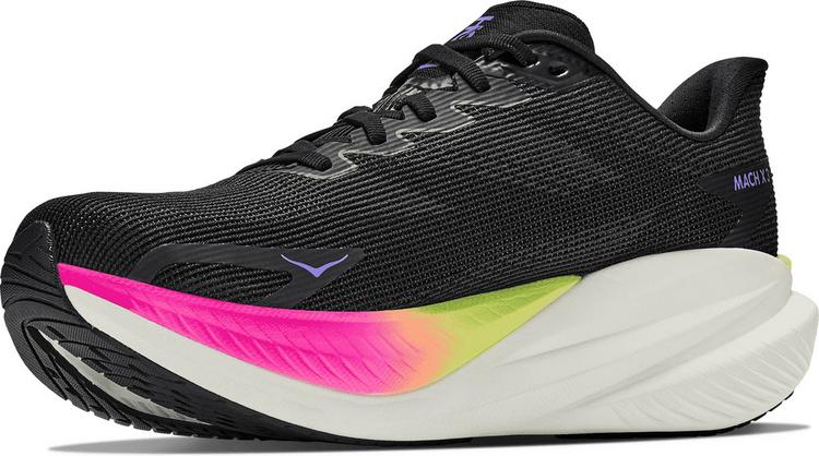 HOKA HOKA MACH X 3 Laufschuhe Herren - black-neon nebula - 4 | SportScheck