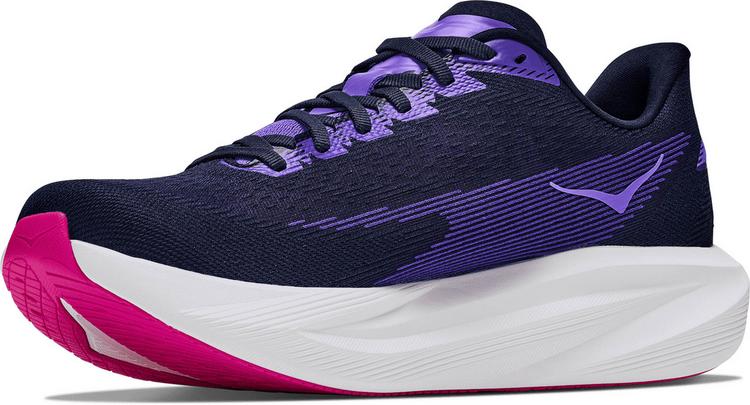 HOKA HOKA MACH 7 Laufschuhe Damen - carbon black-cosmic purple - 4 | SportScheck