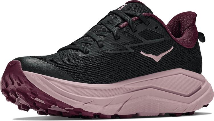 HOKA HOKA W CHALLENGER 8 Laufschuhe Damen - black-pink opal - 4 | SportScheck