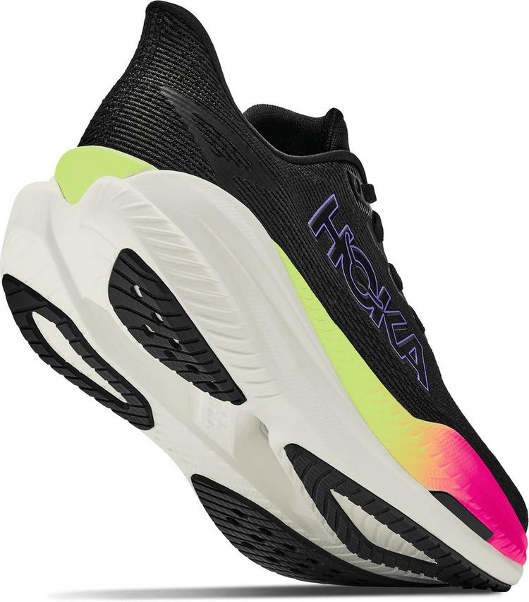 HOKA HOKA MACH X 3 Laufschuhe Herren - black-neon nebula - 5 | SportScheck
