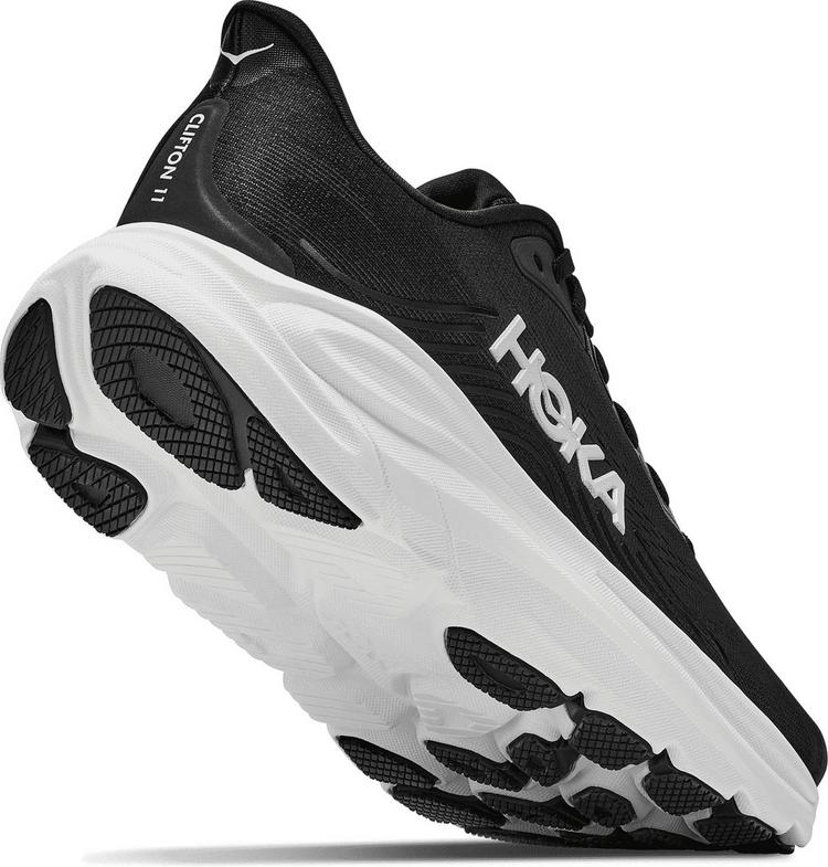 HOKA HOKA CLIFTON 11 Laufschuhe Herren - black-white - 5 | SportScheck