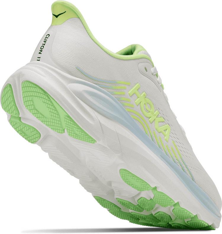 HOKA HOKA CLIFTON 11 Laufschuhe Damen - frost-neon yuzu - 5 | SportScheck