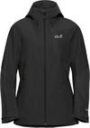 Jack Wolfskin FLEXTRAIL 2L Regenjacke Damen - black