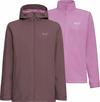 Jack Wolfskin MOONRISE 2 3IN1 Doppeljacke Damen - sheer plum