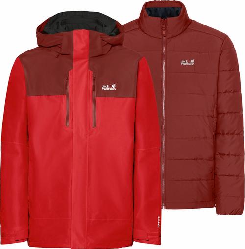 Jack Wolfskin JASPER PRO 3IN1 Doppeljacke Herren