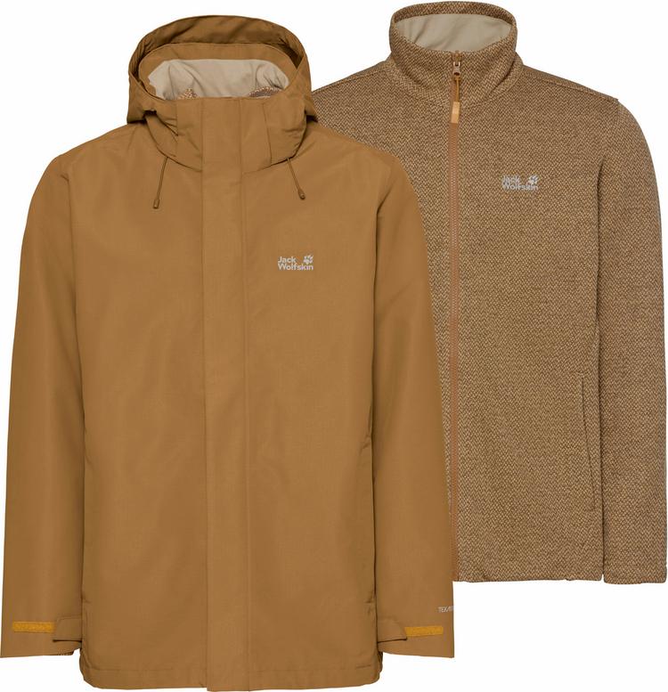 Jack Wolfskin Jack Wolfskin PINETRAIL 3IN1 Doppeljacke Herren - peanut - 0 | SportScheck