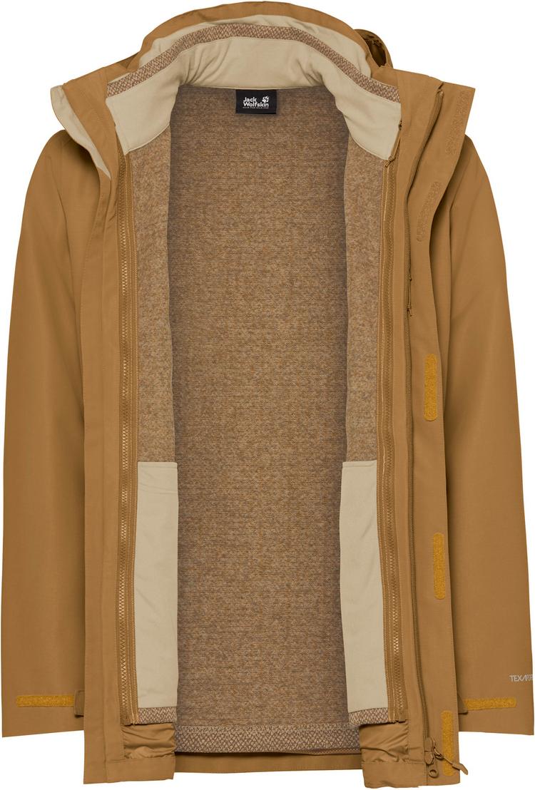 Jack Wolfskin Jack Wolfskin PINETRAIL 3IN1 Doppeljacke Herren - peanut - 0 | SportScheck