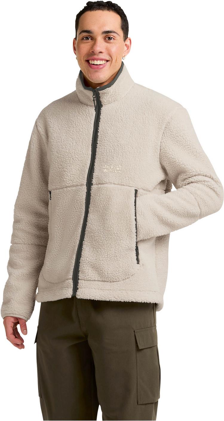 Jack Wolfskin Jack Wolfskin STONE LITE Fleecejacke Herren - oyster - 0 | SportScheck