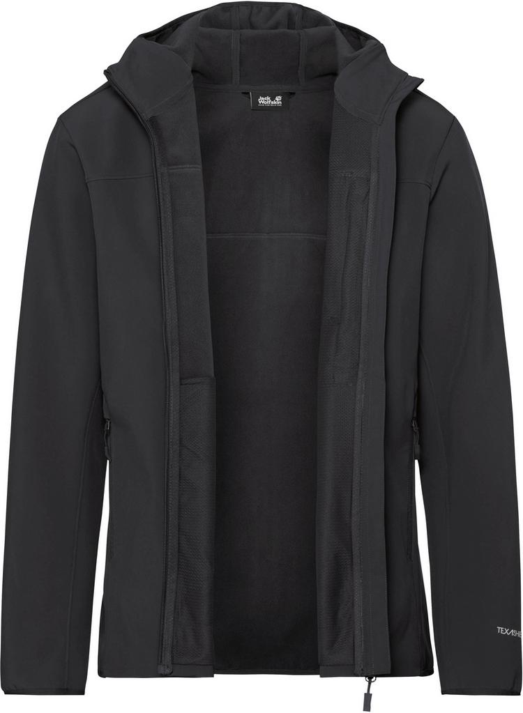 Jack Wolfskin Jack Wolfskin WILD WINDS Softshelljacke Herren - black - 0 | SportScheck