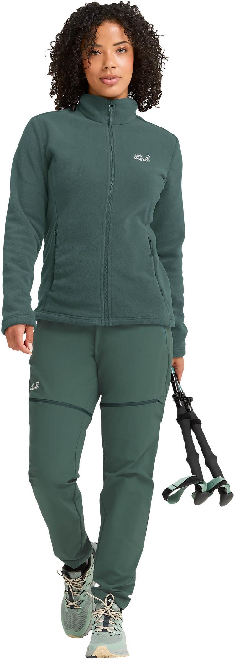 Jack Wolfskin Jack Wolfskin TAUNUS 200 Fleecejacke Damen - sago palm - 2 | SportScheck