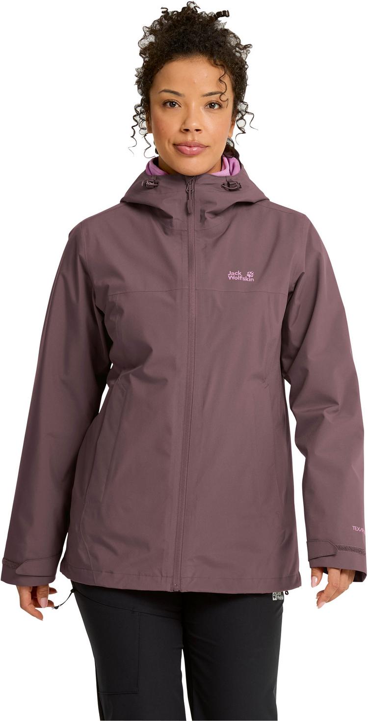 Jack Wolfskin Jack Wolfskin MOONRISE 2 3IN1 Doppeljacke Damen - sheer plum - 2 | SportScheck