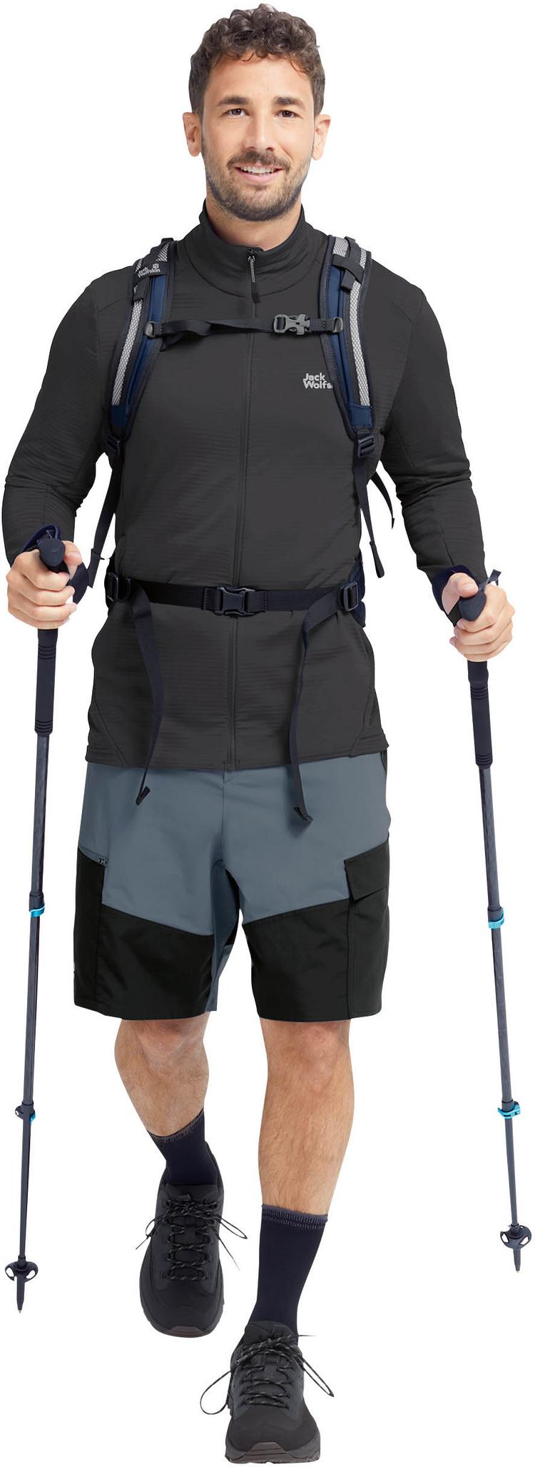 Jack Wolfskin Jack Wolfskin LITESTRIDE Fleecejacke Herren - black - 2 | SportScheck