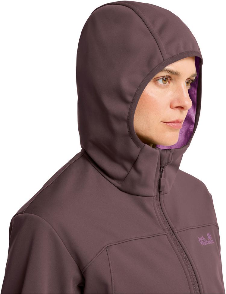 Jack Wolfskin Jack Wolfskin WINDHAIN 2 Softshelljacke Damen - sheer plum - 3 | SportScheck