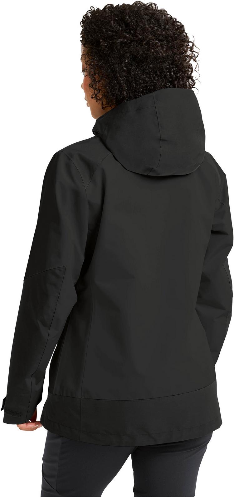 Jack Wolfskin Jack Wolfskin FLEXTRAIL 2L Regenjacke Damen - black - 1 | SportScheck