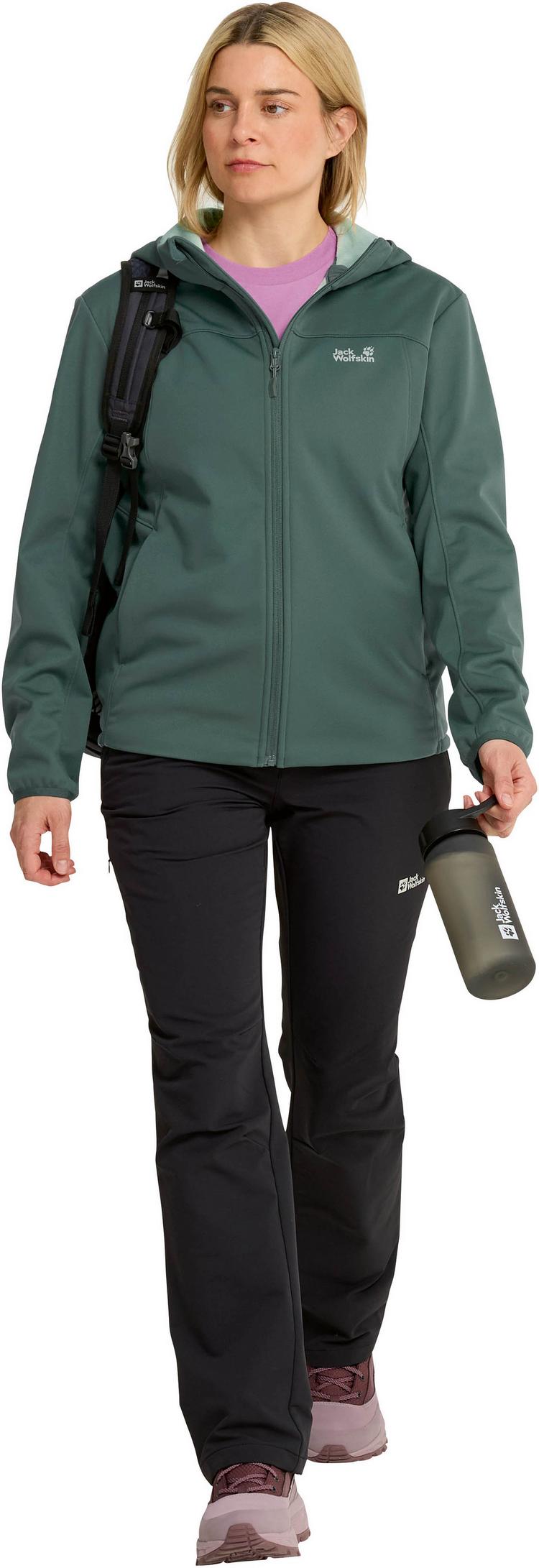 Jack Wolfskin Jack Wolfskin WINDHAIN 2 Softshelljacke Damen - sago palm - 2 | SportScheck