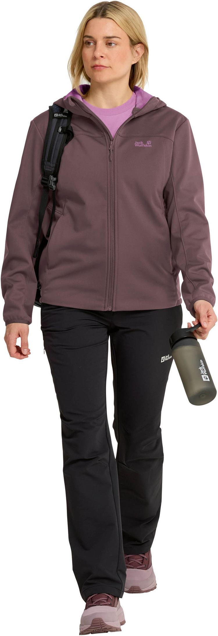 Jack Wolfskin Jack Wolfskin WINDHAIN 2 Softshelljacke Damen - sheer plum - 2 | SportScheck