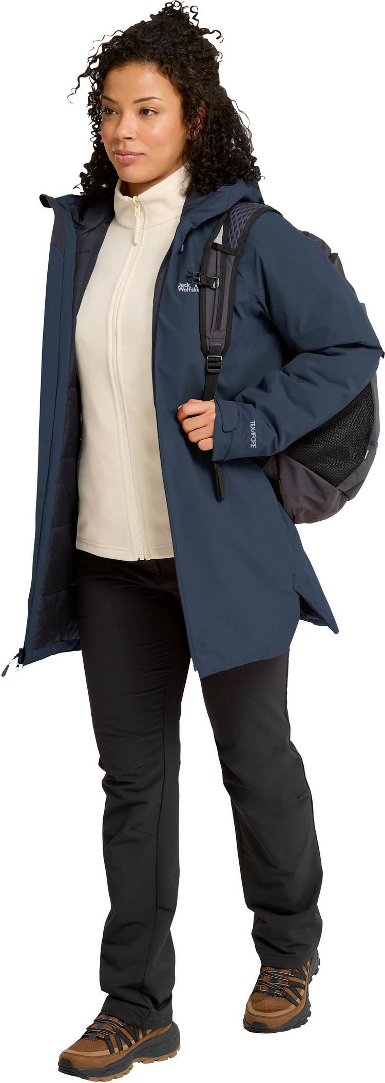 Jack Wolfskin Jack Wolfskin HEIDELSTEIN 2 Parka Damen - midnight sky - 2 | SportScheck