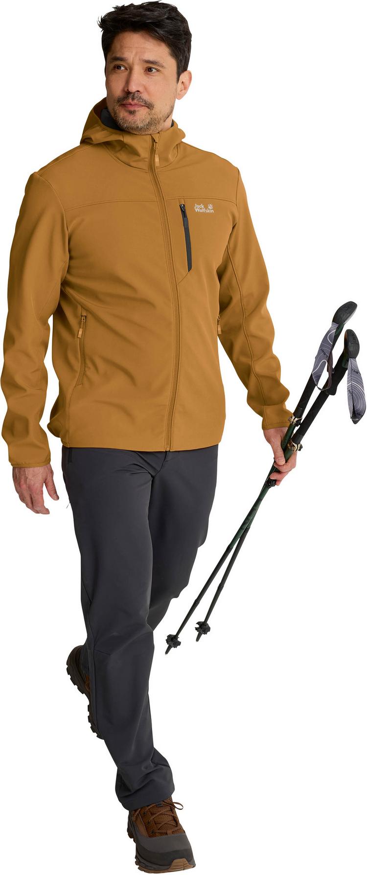Jack Wolfskin Jack Wolfskin WILD WINDS Softshelljacke Herren - peanut - 2 | SportScheck