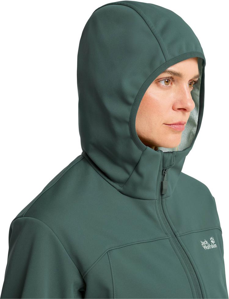 Jack Wolfskin Jack Wolfskin WINDHAIN 2 Softshelljacke Damen - sago palm - 3 | SportScheck