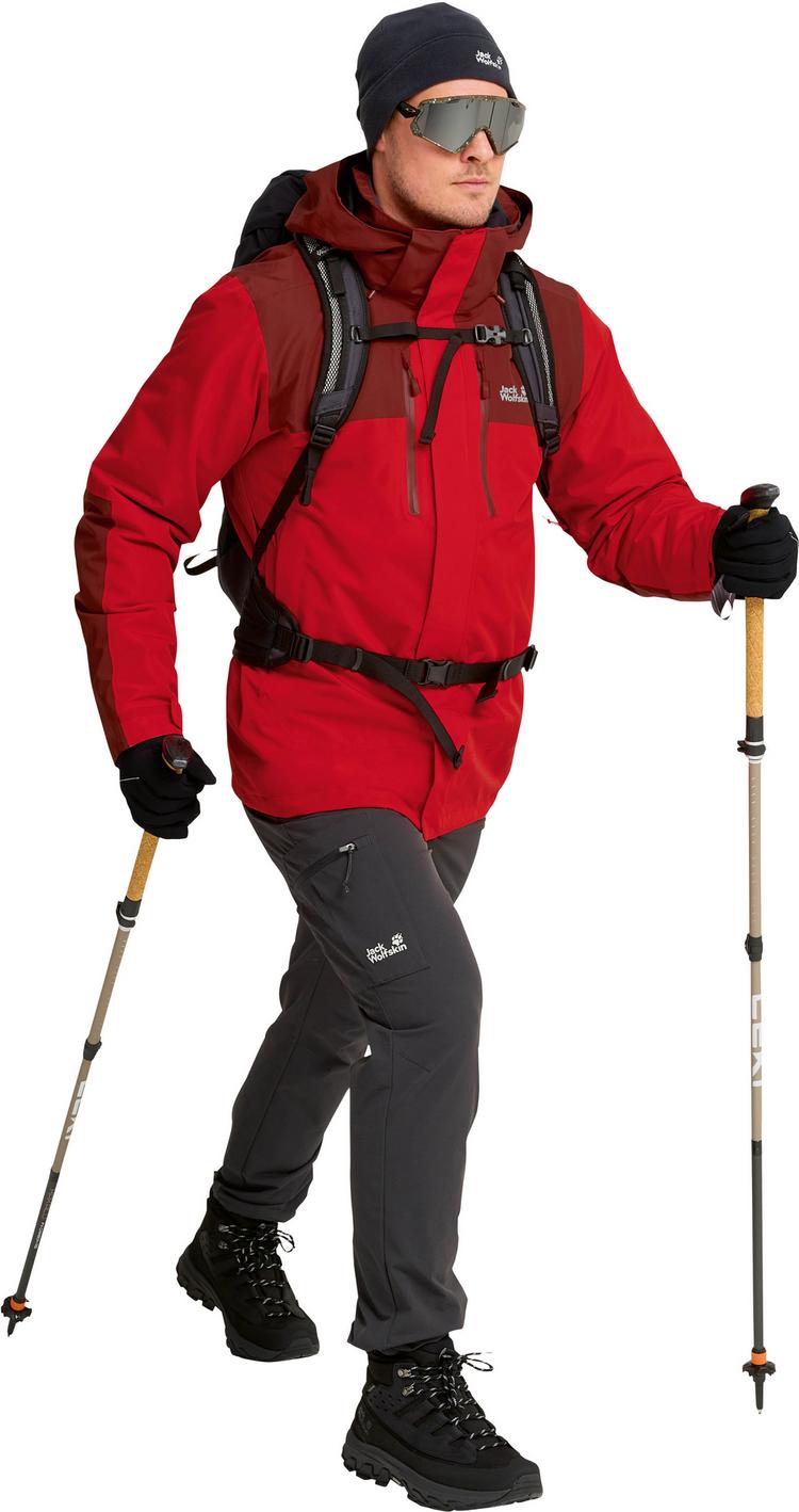 Jack Wolfskin Jack Wolfskin JASPER PRO 3IN1 Doppeljacke Herren - siren red - 5 | SportScheck