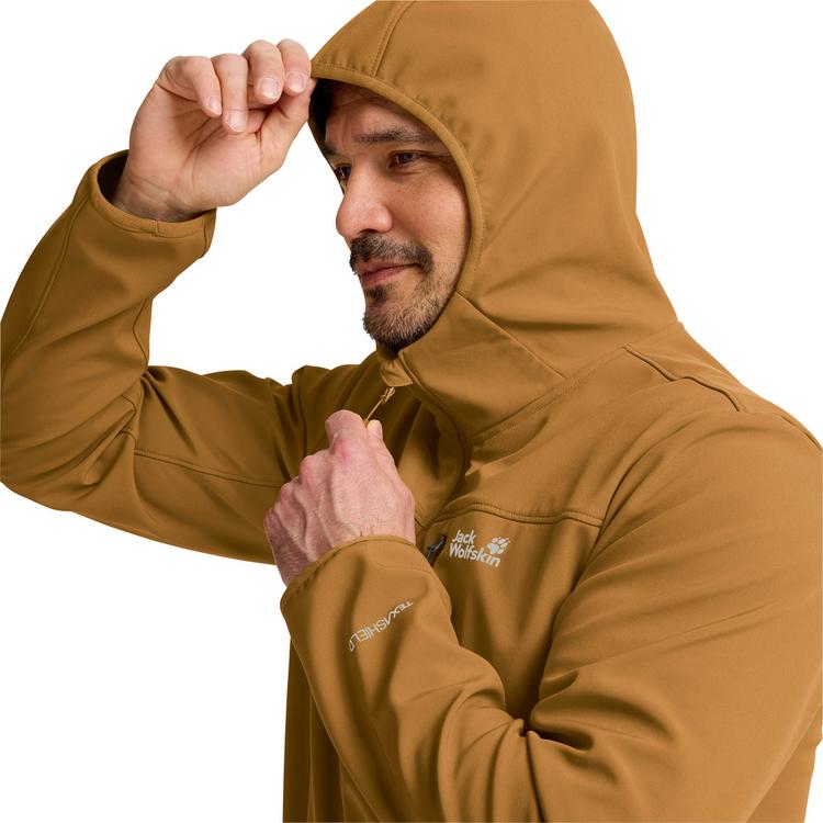 Jack Wolfskin Jack Wolfskin WILD WINDS Softshelljacke Herren - peanut - 5 | SportScheck