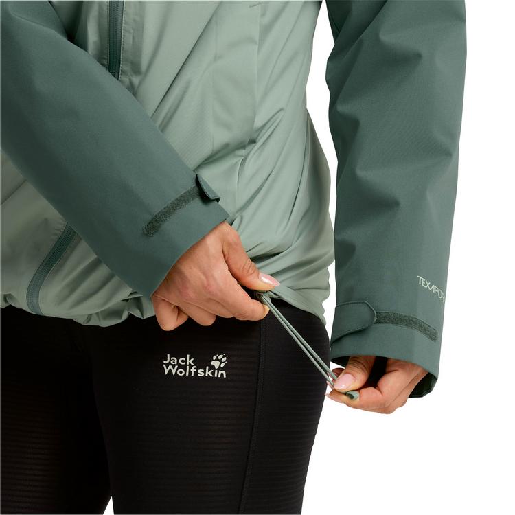 Jack Wolfskin Jack Wolfskin MOONRISE 2 3IN1 Doppeljacke Damen - green zinnia - 8 | SportScheck