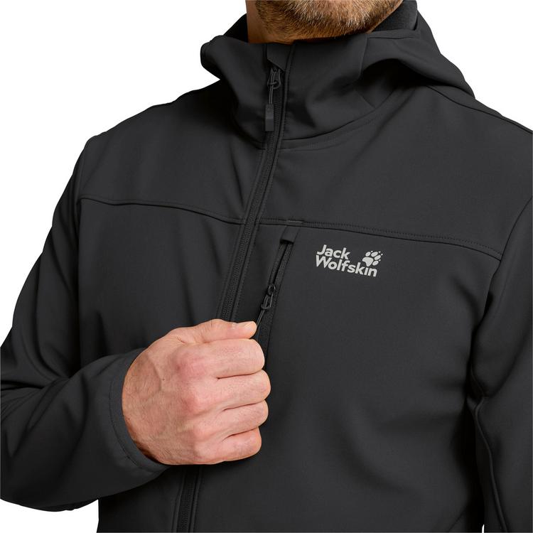 Jack Wolfskin Jack Wolfskin WILD WINDS Softshelljacke Herren - black - 4 | SportScheck