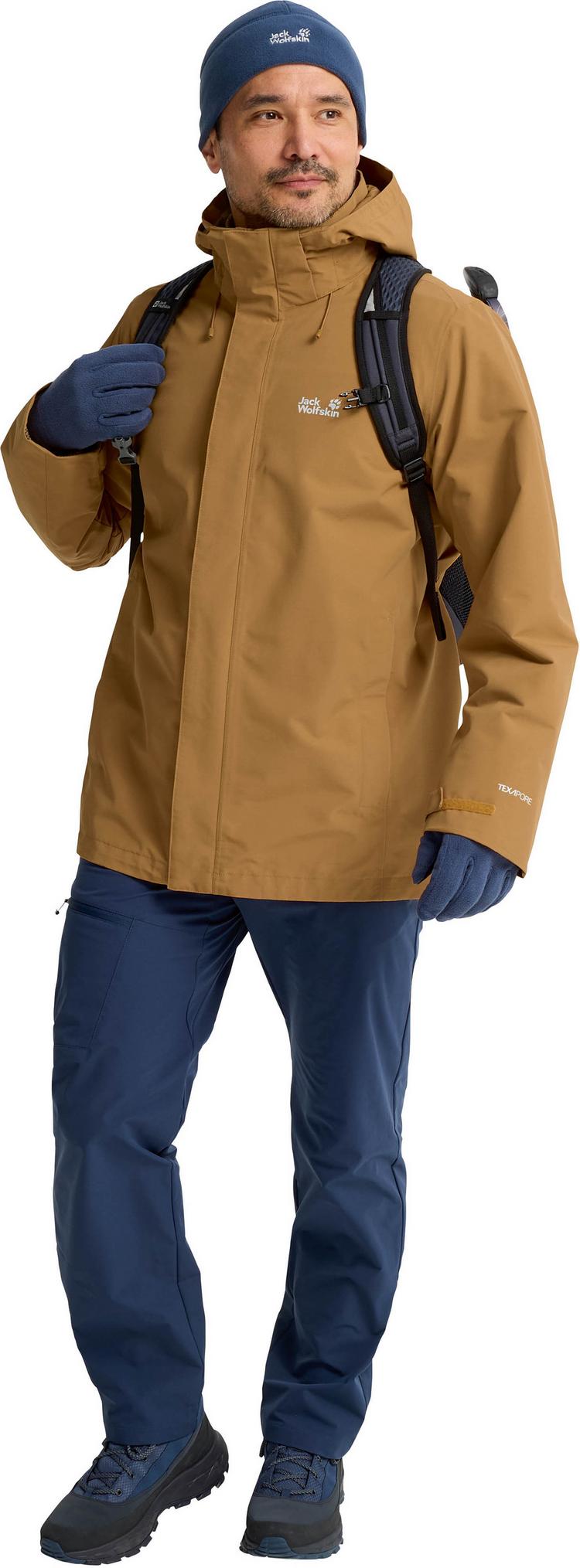 Jack Wolfskin Jack Wolfskin PINETRAIL 3IN1 Doppeljacke Herren - peanut - 5 | SportScheck