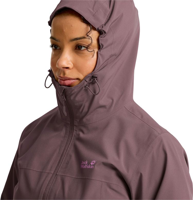 Jack Wolfskin Jack Wolfskin MOONRISE 2 3IN1 Doppeljacke Damen - sheer plum - 7 | SportScheck