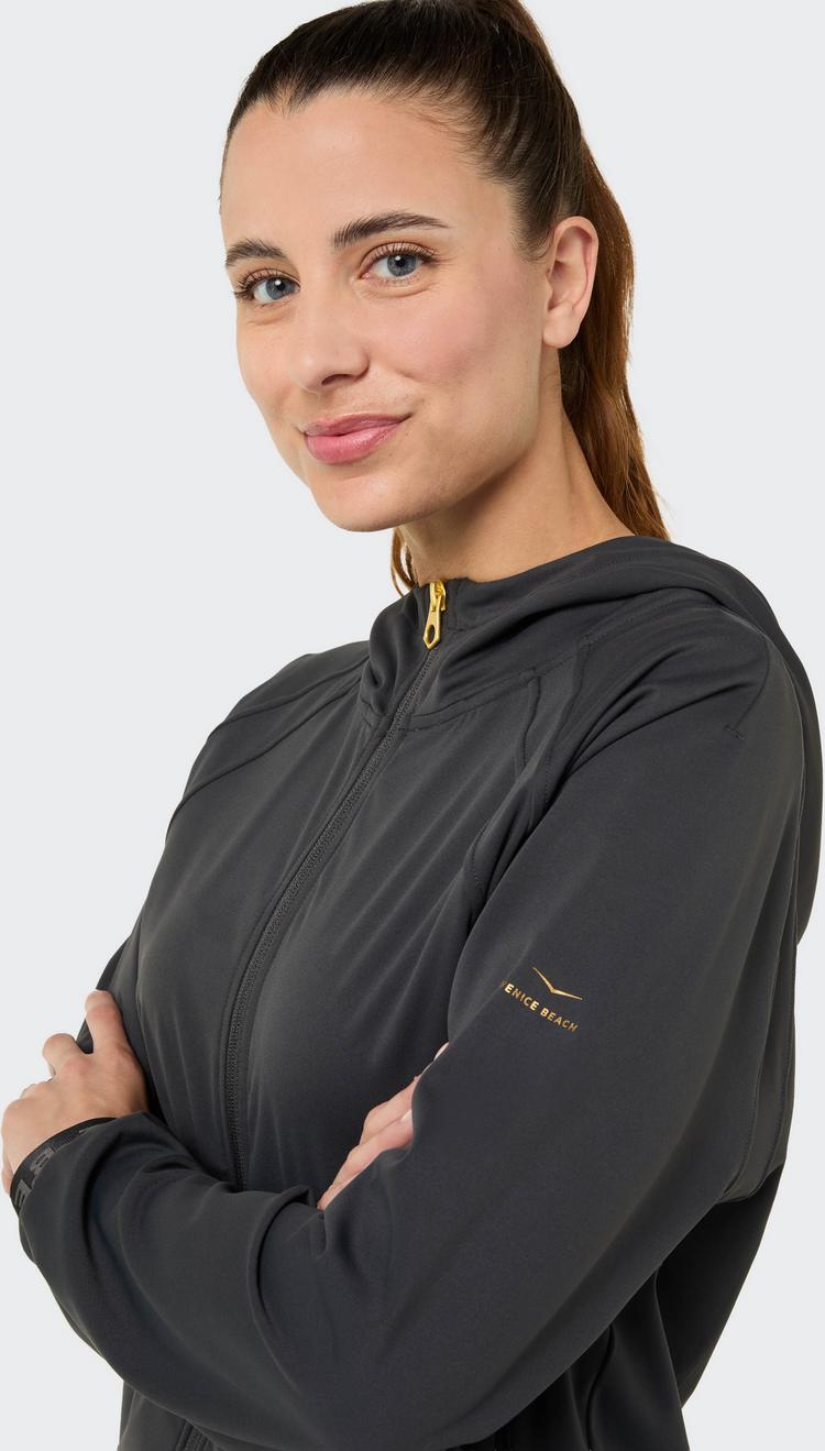 VENICE BEACH VENICE BEACH Sienna Kapuzenjacke Damen - anthracite - 2 | SportScheck