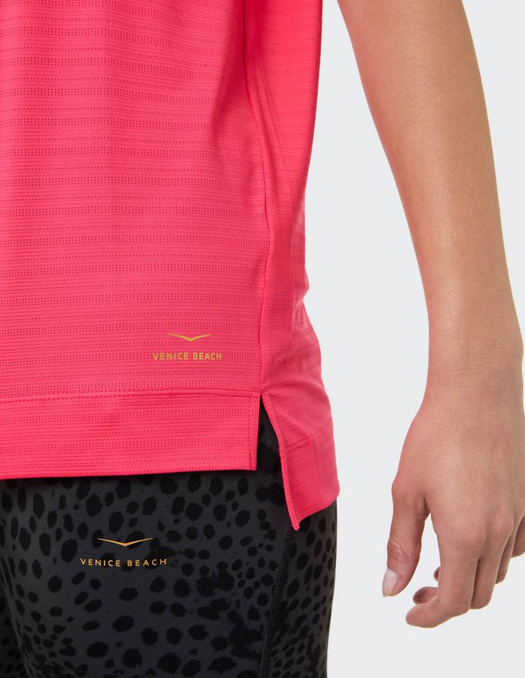 VENICE BEACH VENICE BEACH Ennaly Funktionsshirt Damen - red melon - 3 | SportScheck