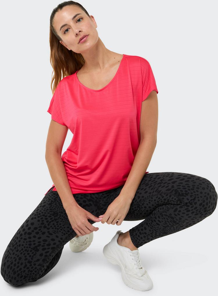 VENICE BEACH VENICE BEACH Ennaly Funktionsshirt Damen - red melon - 4 | SportScheck