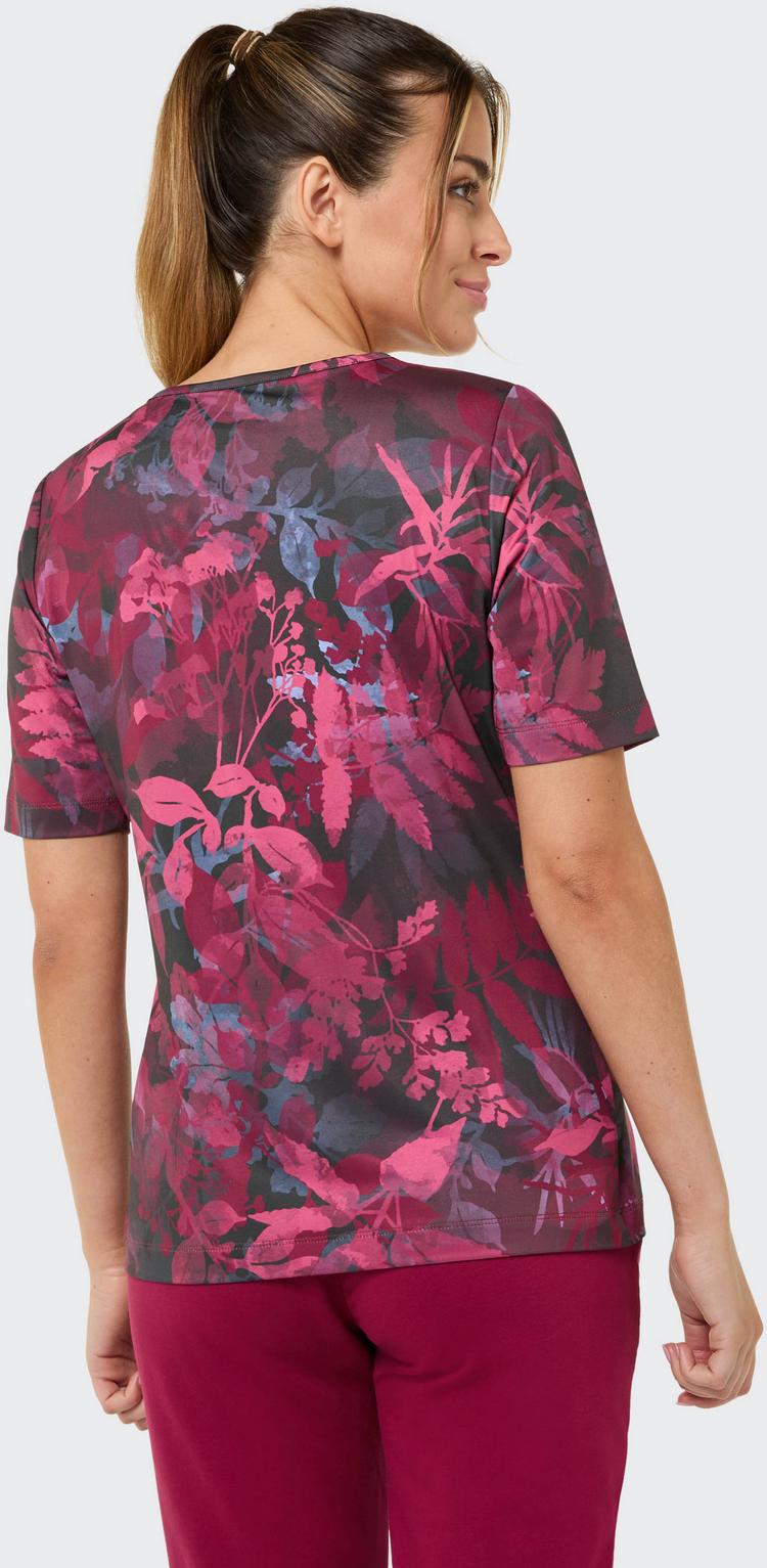 JOY sportswear JOY sportswear PALOMA Funktionsshirt Damen - plum leaf print - 1 | SportScheck