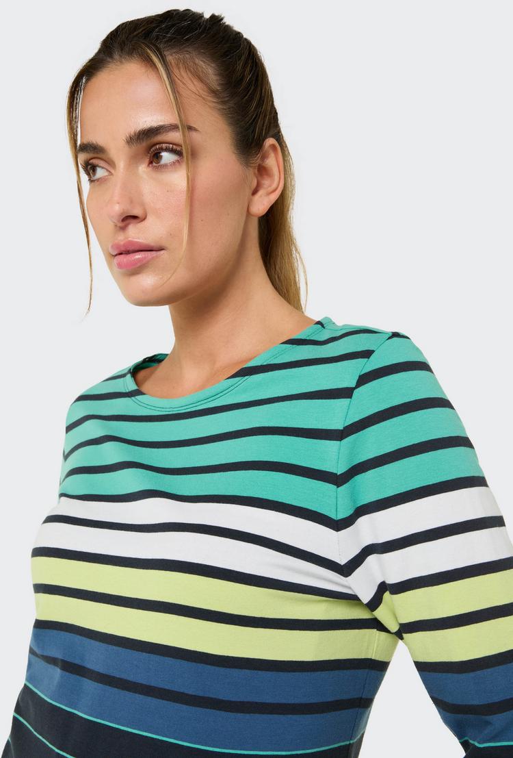 JOY sportswear JOY sportswear KALINA Funktionsshirt Damen - coastal blue stripes - 2 | SportScheck