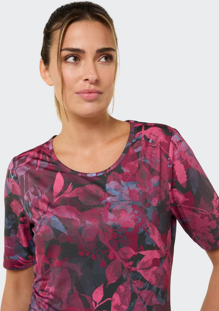 JOY sportswear JOY sportswear PALOMA Funktionsshirt Damen - plum leaf print - 2 | SportScheck