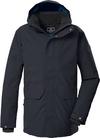 KILLTEC Parka Herren - schwarz blau