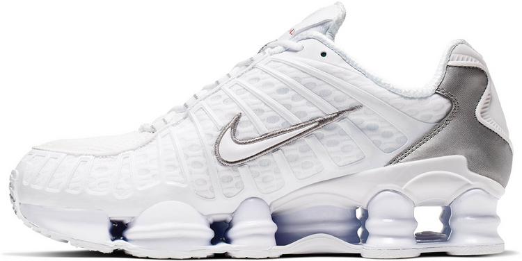 Nike Nike Shox TL Sneaker Herren - white-white-metallic silver-max orange - 0 | SportScheck