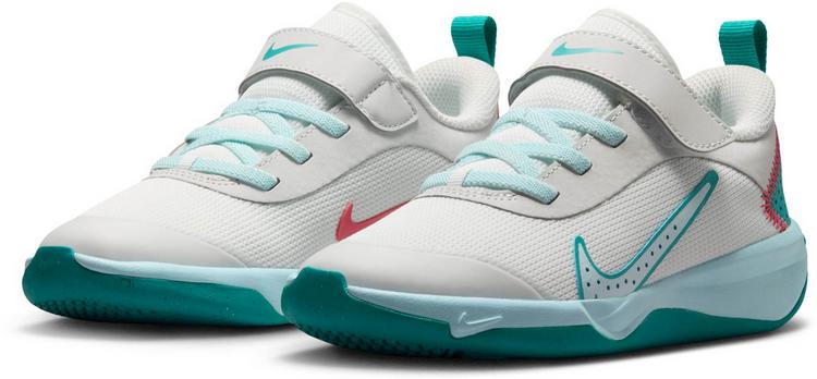Nike Nike OMNI MULTI-COURT PS Hallenschuhe Kinder - off white-glacier blue-energy - 3 | SportScheck