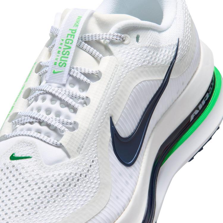 Nike Nike PEGASUS PREMIUM Laufschuhe Herren - white-green spark-midnight navy - 4 | SportScheck