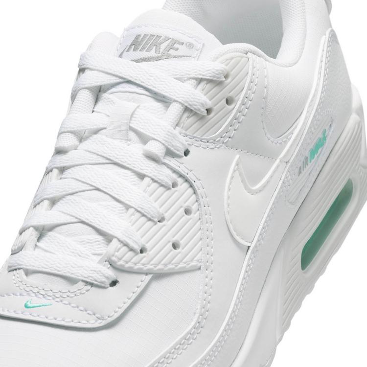 Nike Nike Air Max 90 Sneaker Herren - white-photon dust-hyper turq - 4 | SportScheck