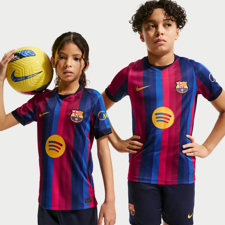 Nike Nike FC Barcelona 26-27 Heim Teamtrikot Kinder - deep garnet-blue void-mineral yello - 0 | SportScheck