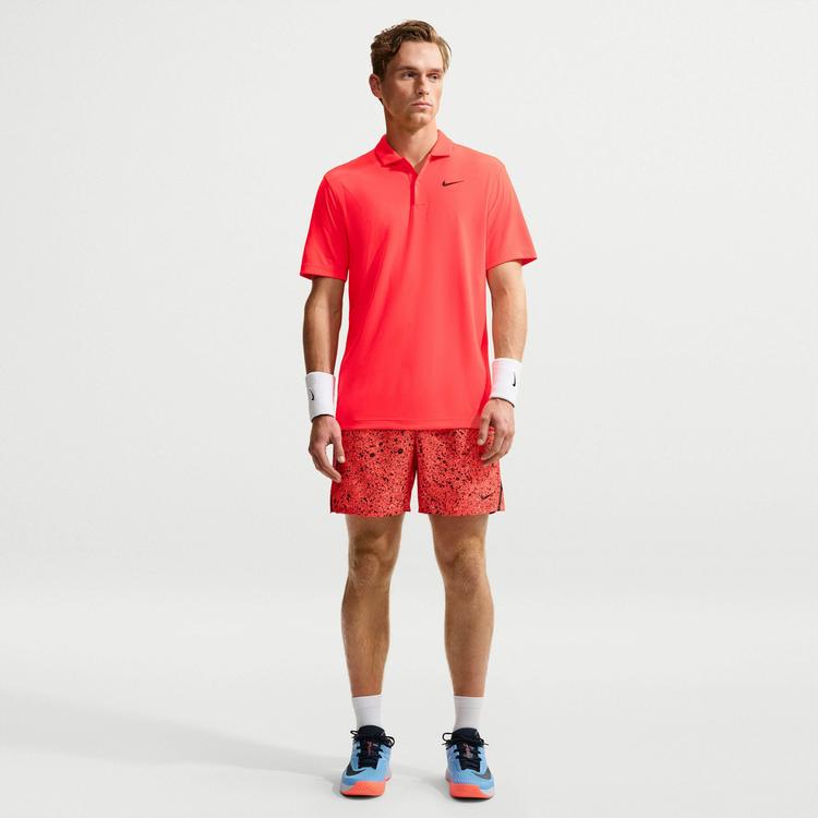 Nike Nike M NKCT DF POLO SOLID Tennis Polo Herren - bright crimson-black - 0 | SportScheck