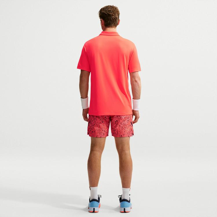 Nike Nike M NKCT DF POLO SOLID Tennis Polo Herren - bright crimson-black - 1 | SportScheck