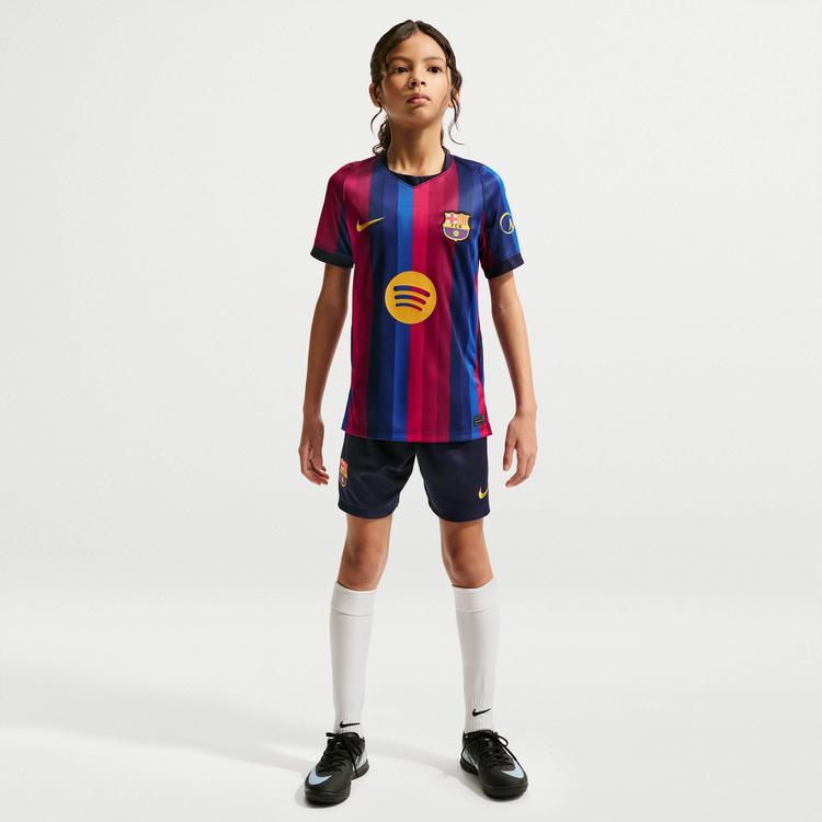 Nike Nike FC Barcelona 26-27 Heim Teamtrikot Kinder - deep garnet-blue void-mineral yello - 1 | SportScheck