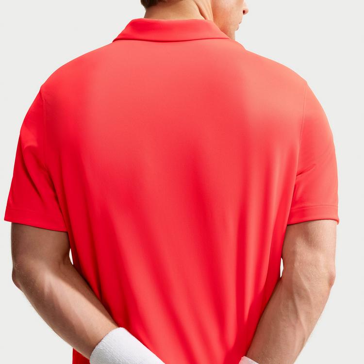 Nike Nike M NKCT DF POLO SOLID Tennis Polo Herren - bright crimson-black - 3 | SportScheck