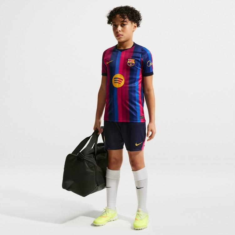 Nike Nike FC Barcelona 26-27 Heim Teamtrikot Kinder - deep garnet-blue void-mineral yello - 3 | SportScheck