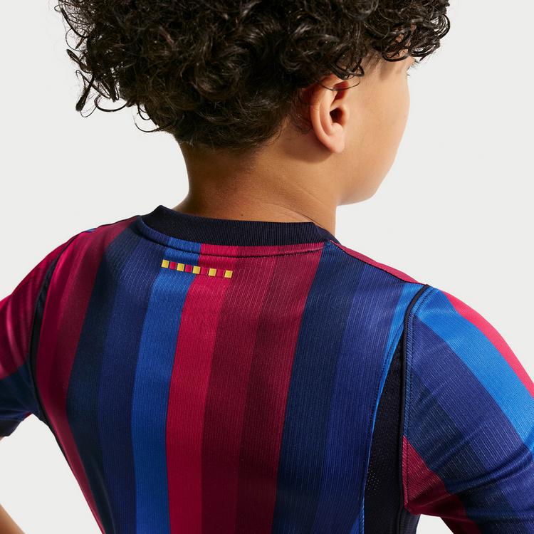 Nike Nike FC Barcelona 26-27 Heim Teamtrikot Kinder - deep garnet-blue void-mineral yello - 7 | SportScheck