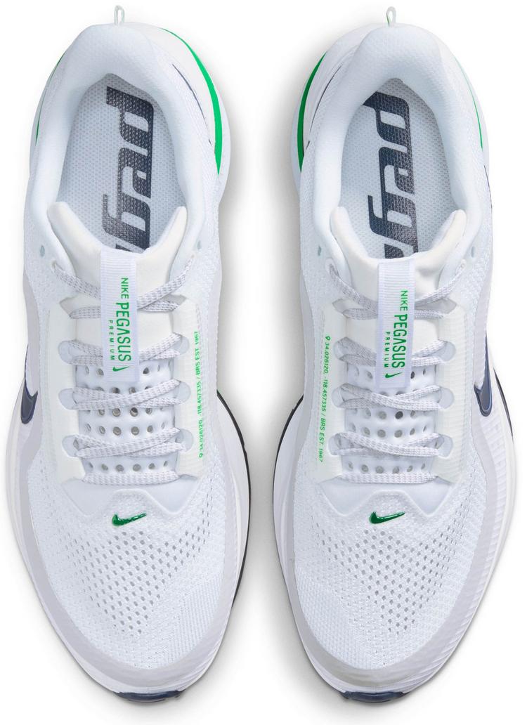 Nike Nike PEGASUS PREMIUM Laufschuhe Herren - white-green spark-midnight navy - 0 | SportScheck